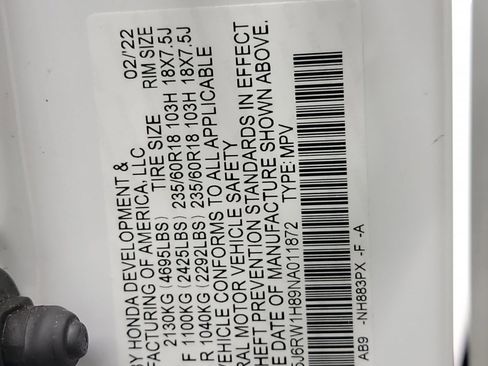 Certified 2022 Honda CR-V EX-L image 33