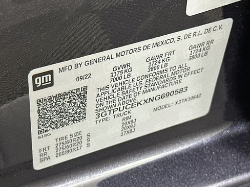 Used 2022 GMC Sierra 1500 Elevation AWD/4WD image 12