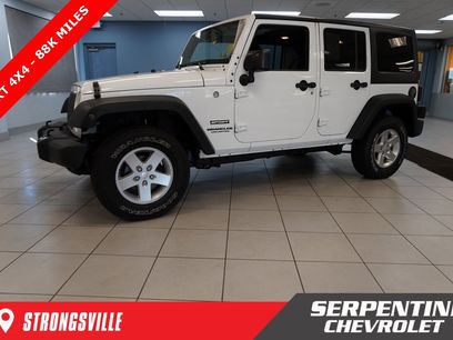 Used 2016 Jeep Wrangler Unlimited Sport w/ Quick Order Package 24S