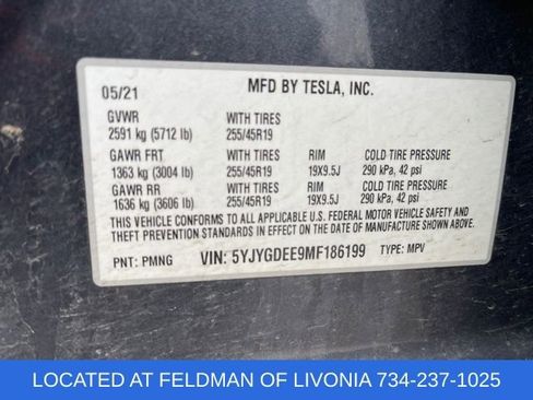 Used 2021 Tesla Model Y Long Range image 10