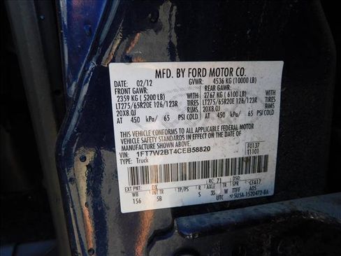 Used 2012 Ford F250 Lariat w/ Lariat Interior Pkg AWD/4WD image 15