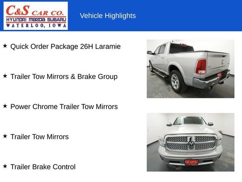 Used 2017 RAM 1500 Laramie AWD/4WD image 7