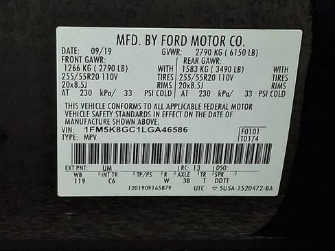 Used 2020 Ford Explorer ST AWD/4WD image 28