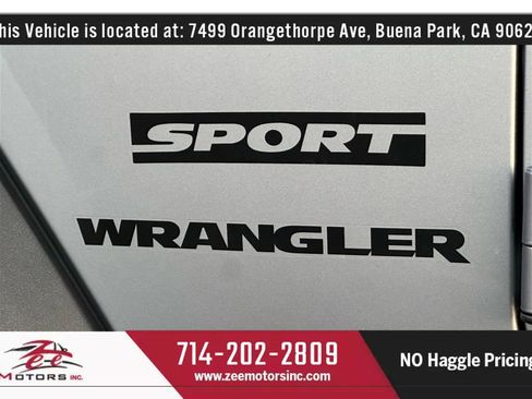 Used 2017 Jeep Wrangler Sport w/ Quick Order Package 24S image 43