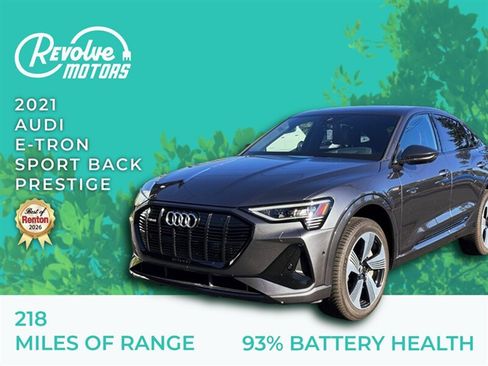 Used 2021 Audi e-tron Prestige w/ Prestige Package AWD/4WD image 1