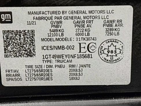 Certified 2022 GMC Sierra 3500 Denali w/ Denali Ultimate Package AWD/4WD image 37
