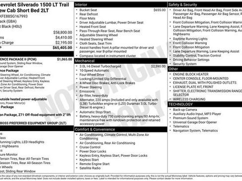 Used 2025 Chevrolet Silverado 1500 LT Trail Boss w/ Convenience Package II image 12