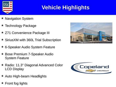 New 2026 Chevrolet Colorado Z71 w/ Technology Package AWD/4WD image 3