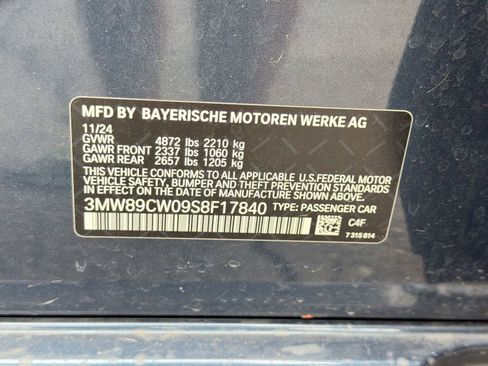 Certified 2025 BMW 330i xDrive Sedan w/ M Sport Package AWD/4WD image 18