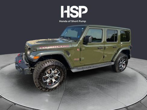 Used 2022 Jeep Wrangler Unlimited Rubicon w/ Steel Bumper Group AWD/4WD image 1