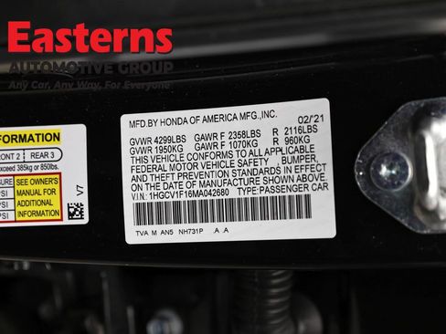 Used 2021 Honda Accord LX image 33