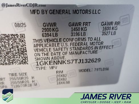 Used 2026 GMC Acadia Elevation w/ Elevation Premium Package image 39