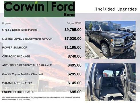 Used 2023 RAM 2500 Limited AWD/4WD image 3