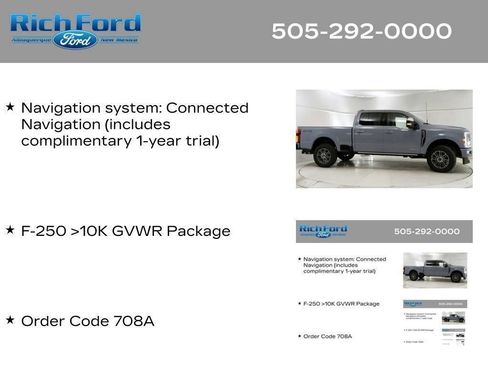 Certified 2024 Ford F250 Limited AWD/4WD image 16