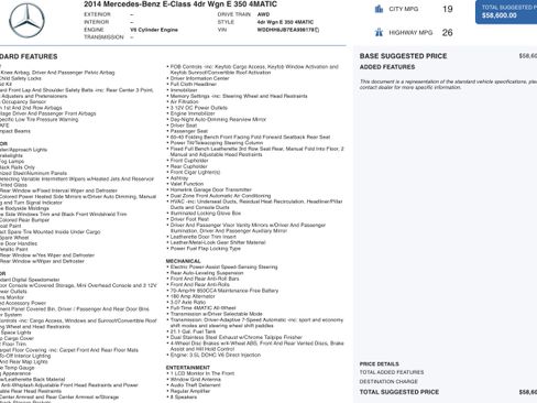 Used 2014 Mercedes-Benz E 350 4MATIC Wagon w/ Premium 1 Package image 2