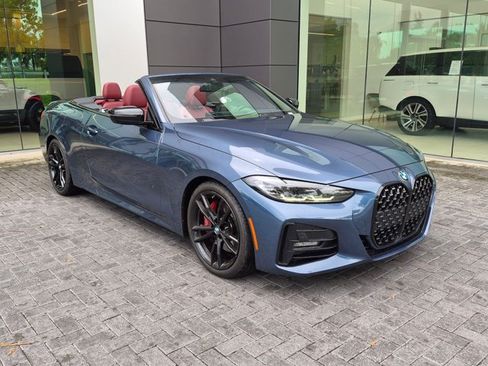 Used 2024 BMW 430i Convertible w/ M Sport Package RWD image 3