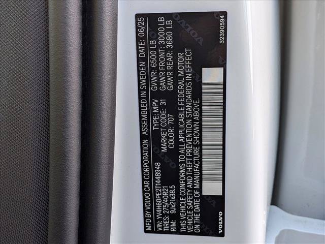 New 2026 Volvo XC90 T8 Plus w/ Protection Package Premier AWD/4WD image 18
