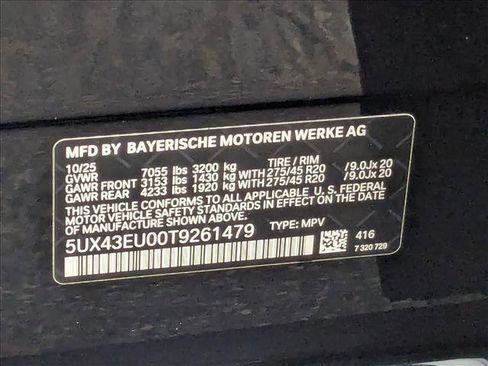 New 2026 BMW X5 xDrive50e w/ M Sport Package image 19