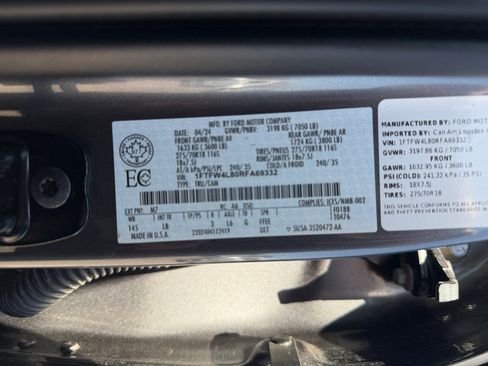 Certified 2024 Ford F150 Tremor w/ Tow/Haul Package AWD/4WD image 34