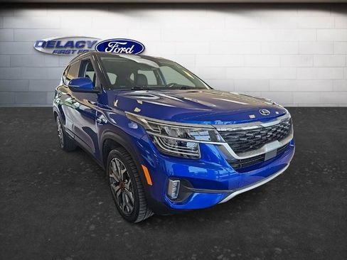 Used 2021 Kia Seltos SX w/ SX Sunroof Package AWD/4WD image 11