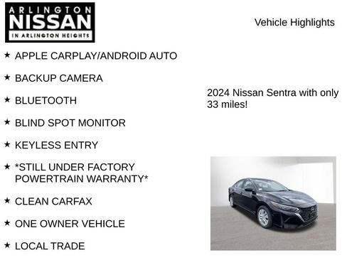 Used 2024 Nissan Sentra S FWD image 7