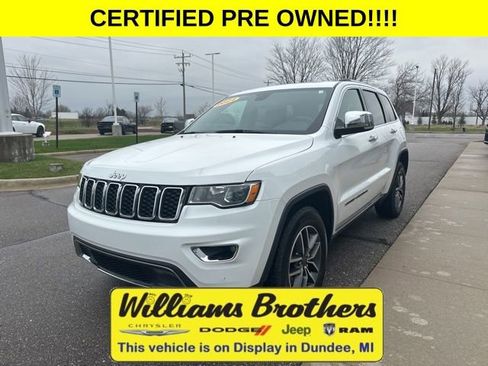 Certified 2021 Jeep Grand Cherokee Limited AWD/4WD image 1