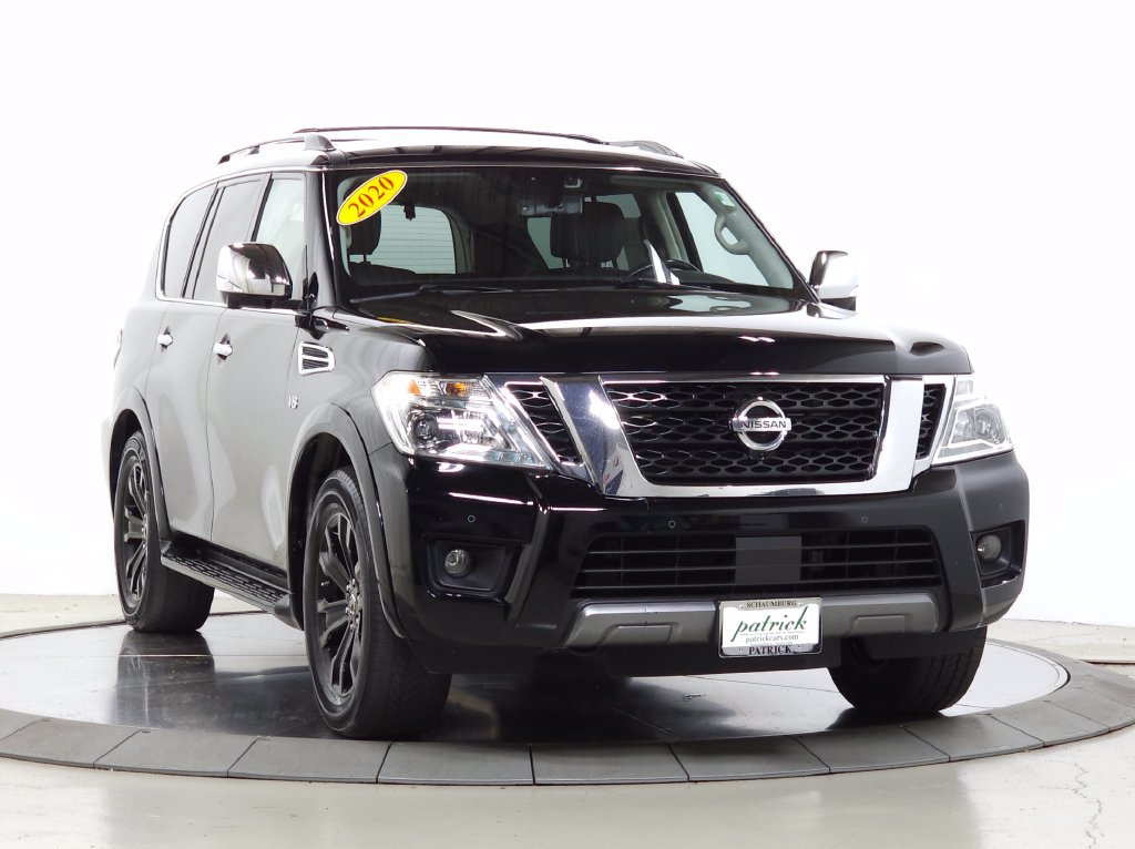 Used 2020 Nissan Armada Platinum w/ Captain's Chairs Package AWD/4WD image 1