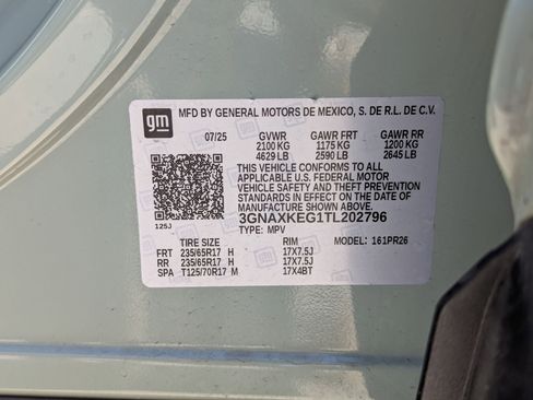 Used 2026 Chevrolet Equinox ACTIV w/ Convenience Package III image 33