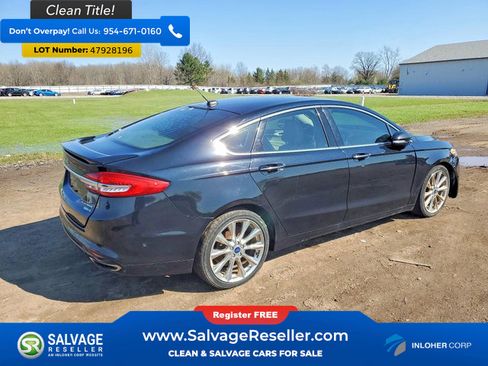 Used 2017 Ford Fusion Platinum image 4
