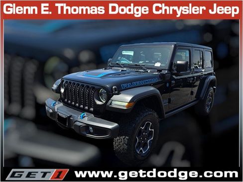 Used 2023 Jeep Wrangler Unlimited Rubicon 4xe AWD/4WD image 3