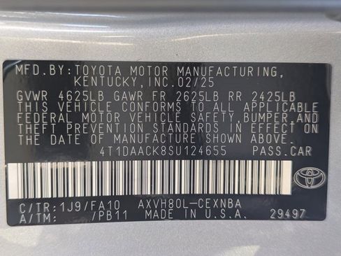 Used 2025 Toyota Camry LE image 27