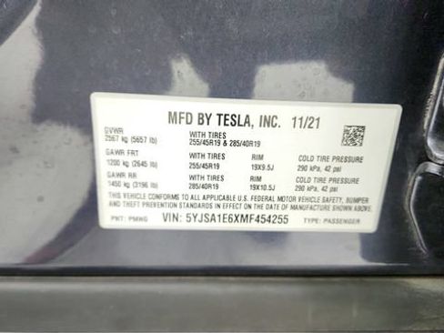 Used 2021 Tesla Model S Plaid AWD/4WD image 75