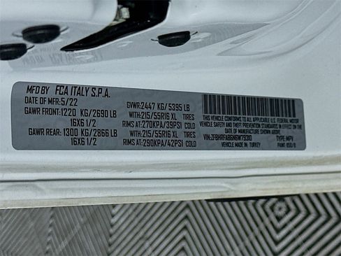 Used 2022 RAM ProMaster City Base image 33