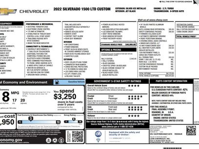 Used 2022 Chevrolet Silverado 1500 Custom w/ Rally Edition