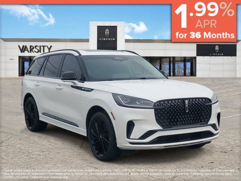 Certified 2025 Lincoln Aviator Reserve w/ Jet Appearance Package AWD/4WD image 1