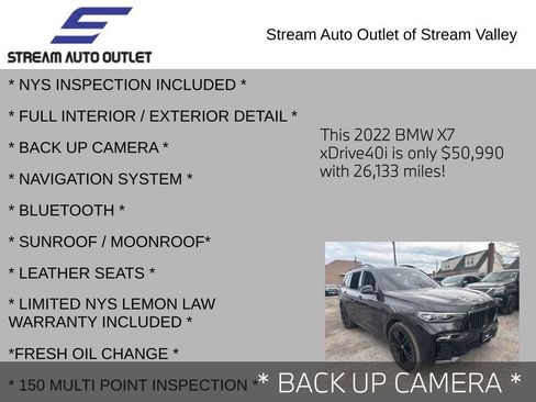 Used 2022 BMW X7 xDrive40i w/ M Sport Package image 6
