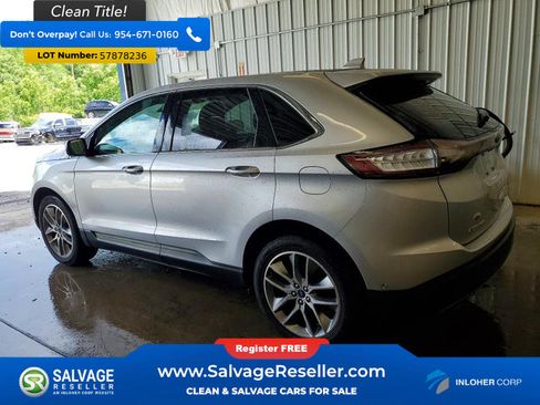 Used 2018 Ford Edge Titanium w/ Equipment Group 302A AWD/4WD image 3