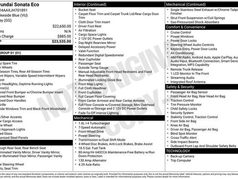 Used 2018 Hyundai Sonata ECO image 27