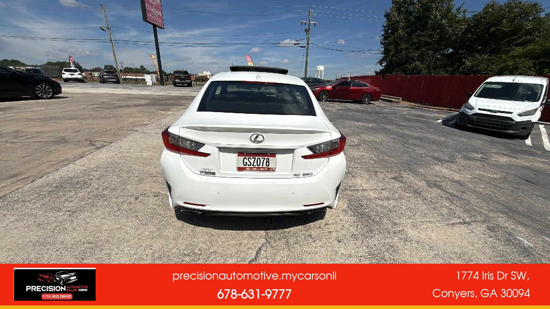 Used 2015 Lexus RC 350 w/ F Sport w/Summer Tires RWD image 5