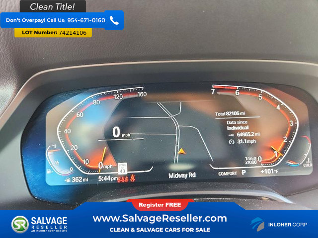 Used 2019 BMW X5 xDrive50i w/ Parking Assistance Package AWD/4WD image 12