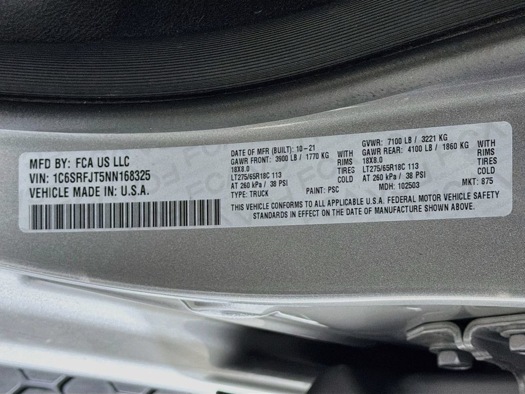 Used 2022 RAM 1500 Laramie AWD/4WD image 29