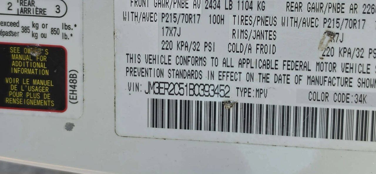 Used 2011 MAZDA CX-7 i Touring FWD image 11