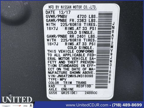 Used 2018 Nissan Rogue SL image 34