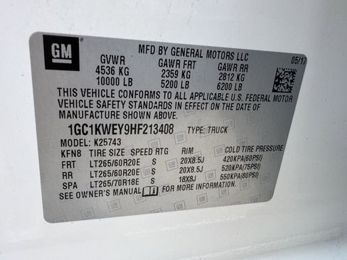 Used 2017 Chevrolet Silverado 2500 LTZ w/ Duramax Plus Package image 31