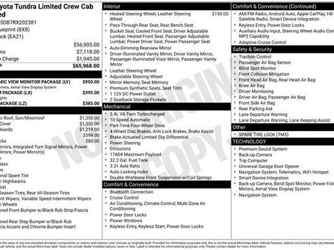 Used 2024 Toyota Tundra Limited AWD/4WD image 33