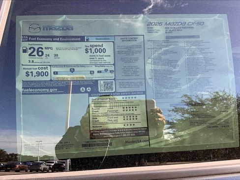 New 2026 MAZDA CX-50 AWD 2.5 S w/ Cargo Package image 20