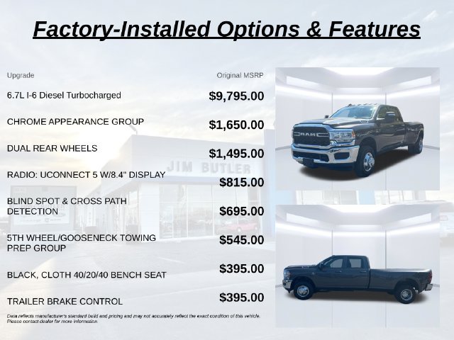 Used 2024 RAM 3500 Tradesman w/ Chrome Appearance Group AWD/4WD image 3
