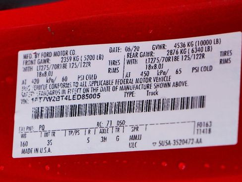 Used 2020 Ford F250 XLT w/ FX4 Off-Road Package image 54