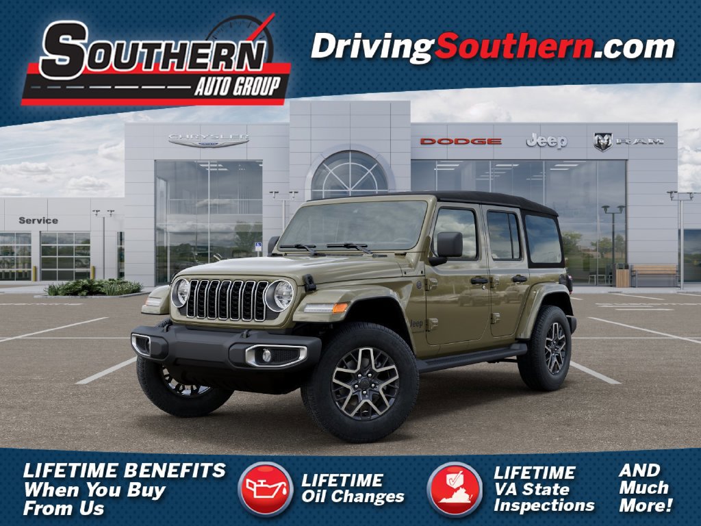 New 2026 Jeep Wrangler Unlimited Sahara AWD/4WD 360° Tour