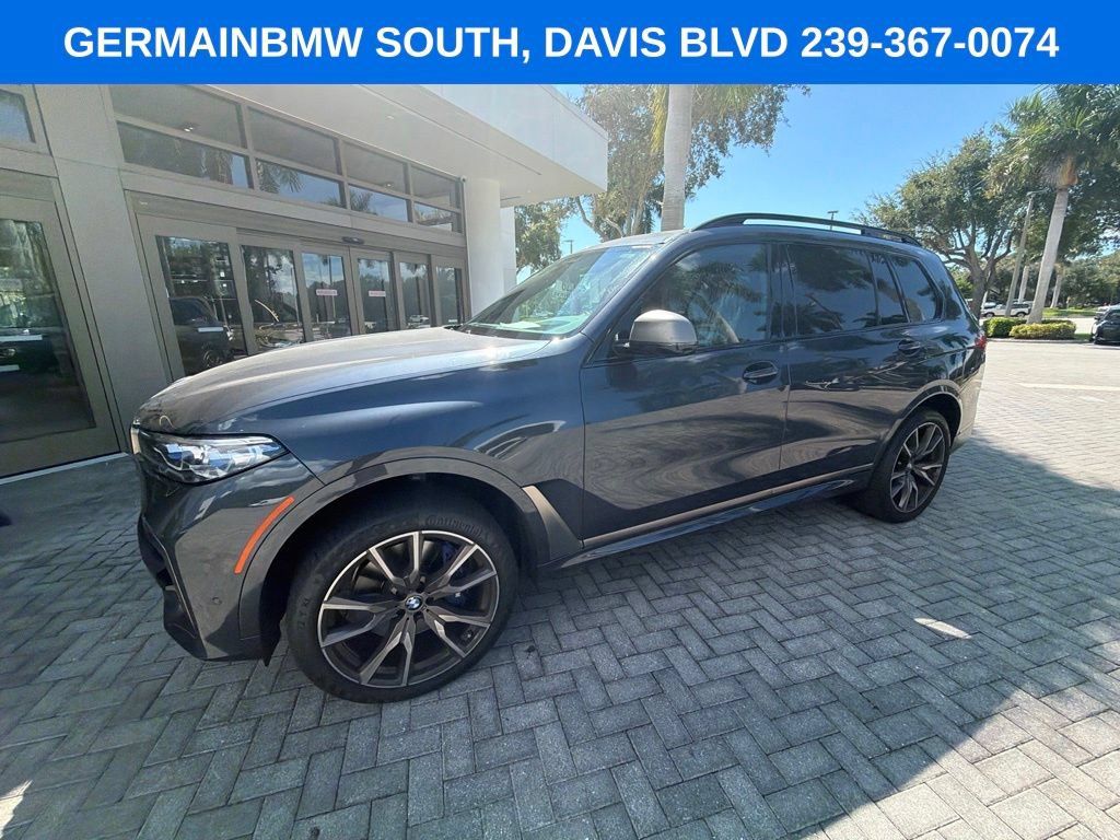 Used 2020 BMW X7 M50i AWD/4WD image 3